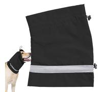 Dog Ear Muffs Noise Protection, No Flap Ear Wraps for Dogs, Dog Ear Protection Reflective Ear Wrap Waterproof Calming Hoodie for Dogs with Adjustable Strap for Dogs and Cats Grooming