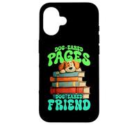 Dog Eared Pages and Dog Eared Friend Coque pour iPhone 16