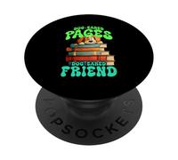 Dog Eared Pages and Dog Eared Friend PopSockets PopGrip Adhésif