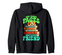 Dog Eared Pages and Dog Eared Friend Sweat à Capuche