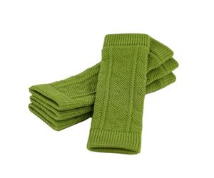 Dog Elbow Pads - 4PCS Dog Elbow Protector | Knitted Socks Leg Warmer Wraps | Leg Warmer Wraps | Wrap Protectors Leg Support | Elbow Support Wrap Pet Elbow Protective Sleeve (Polyester + Spandex)