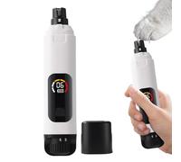Dog Electric Nail Grinder, Fashion Balm Aid, Adjustable Quiet Trimming Tool with Relief, Compact Grooming Cosmetic with Stability, Sleek Radiant Design Style, Accessory for Parents Friends Family