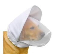 Dog Face Cover, Protective Breathable Adjustable Headwear, Dog Face Cover for Breed Puppies, Easy to Adjust and Secure, Pet Protection, Accessory for Travel, Camping, Hiking, Walking, and Climbing