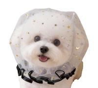 Dog Face Mesh Net, Anti Eat Muzzle Kit, Breathable Adjustable Design with Quick Release Buckle, 9.8x9.8x11.8in Sturdy Pet Safety Guard Set, Comfortable Mouth Cover with Modern Style, Park Walking Use