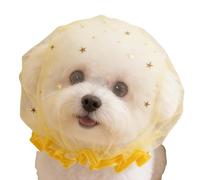 Dog Face Mesh Net - Breathable Anti Scavenging Muzzle with Adjustable Quick Release Strap | Soft Ventilated Pet Safety Cover, Outdoor Walking Control Tool for Summer Park Street Use