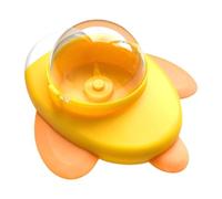 Dog Feeder Toy, Rotating Cat Puzzle, Aircraft Shape Dispenser, Interactive Slow Feeding Design, Educational Snack Training Aid, Perfect for House Flooring Desk Apartment Daily Travel Entertainment