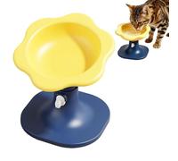 Dog Feeding Bowl - Raised Adjustable Height Flower Shaped Pet Bowl, Elevated Cat Dog Feeding Bowls, Non Slip Raised Food and Waterer for Small Medium Large Puppy Kitten Home Indoor