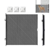 Dog Fence Gate, Indoor Pet Barrier, 22.83x49.21in Portable Playpen Panel, Foldable Lightweight Design, Safe Authentic Construction for Living Room, Hallway, Kitchen, Deck, Patio, Fireplace