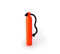 Dog & Field Gundog Water Dummy Jouet Flottant pour Chien avec Cordon de Lancement Orange Petit Jet d'eau Flotteur d'eau en Caoutchouc pour l'entraînement et la récupération