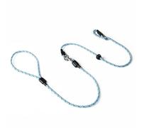 Dog & Field Pro Trialler Laisse coulissante professionnelle pour chien de fusil et laisse pivotante anti-enchevêtrement (pivotante, bleu)