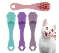 Dog Finger Toothbrush, Soft Bristle Pet Denta L Care Tool, Gentle Finger Brush for Effective Teeth Cleaning, Necessary Oral Hygiene Supply for Dogs and Cats