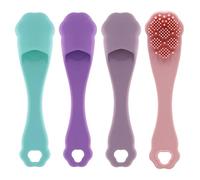 Dog Finger Toothbrush, Soft Bristles Finger Toothbrush, 4.13x1.06x0.51 Inches Convenient Sturdy Compact Bath Pet Supplies for Oral Care Teeth Cleaning and Fresh Breath