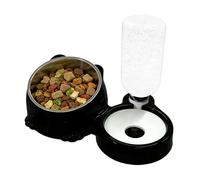 Dog Food And Water Bowl Set - Cat Feeder And Water Distributeur | Foods Grade Splash-proof Feeding Dispensers | Cat Waters Dish | Splash-proof Food Grade Feeding Distributeur for Daily Storage Puppy ]