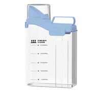 Dog Food Storage Container - 2 800 ml Airtight Food Bin with Secure Locking Lid | Large Dog Fo0d Dispenser Box for Dry Kibble Flour Storage | Sealed Pet Organizer for Kitchen Balcony Pantry Area