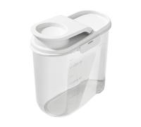 Dog Food Storage Container - 2L Canister | Animal Food Storage Bin With Lid For Sugar, Rice, Cereal, Nuts, Pasta, Snacks, And Pet Foods, Ideal For Kitchen, Pantry, Apartment, Or Home Organization