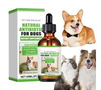 Dog Food Suppléments, Pet DietarySuppléments, Grooming Wellness Support, Skin Coat Care, Hip Health, Daily Pet Nutrition Ideal for Dogs, 60 ML Multicolore