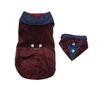 Dog Formal Attire | Lightweight Pet Wedding Outfit & Bow Tie | Stylish Dog Clothes for Small Dogs/Parties/Special Occasions | Soft Polyester with Exquisite Stitching (XS)