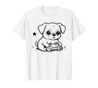 Dog Gamer Cozy Console Days Amoureux et Joueurs de Chiens T-Shirt
