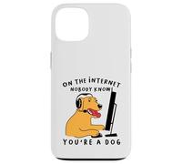 Dog Gamer sur Internet, Personne ne Sait Que Vous êtes Un Chien Coque pour iPhone 13