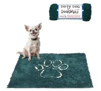 Dog Gone Smart Dirty Paillasson Motif Chien Bleu pétrole Taille S