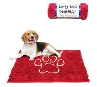 Tapis ultra-absorbant doormat 79 x 51 cm - rouge