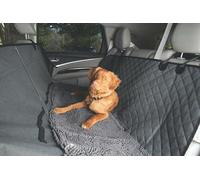 Dog Gone Smart Housse de siège arrière antidérapante 3 en 1 et hamac, pour une utilisation dans les voitures, SUV et camions Zone de couverture 137,2 x 154,9 cm en gris froid