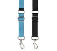 Dog Grooming Arm Accessories, 2 Pack Pet Grooming Extension Straps, Nylon Stable Ring Extender, Trimming Supplies, Restraint Rope for Professionals, Travel Salons, Clinics and Home, 20x2.5cm