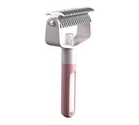 Dog Grooming Brush Hair Knot Cleaning Comb Clutter-Free Shedding Aid