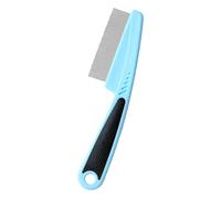 Dog Grooming Comb, Fine Tooth Comb for Dogs, Remover Hair Coat Smotherer Daily Brush in for Detangling Longhaired Breed Kitten Care Puppy Bath Time Brushing Massage Daily Travel Home