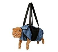 Dog Grooming Hammock - 15 inch Cat Restraint Bag Oxford Cloth Breathable | Adjustable Strap Sling Holder Grooming Support | Nail Trimming Bathing Care Hammock for Cats Puppies Home Use