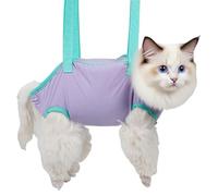 Dog Grooming Hammock, Nail Cutting Restraint, Pet Safety Tool, Adjustable Straps, Breathable Fabric, Great for Indoor Outdoor Professional Grooming Training and Travel Salon Use