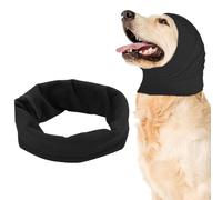 Dog Grooming Hood - Waterproof Quick-Dry Hooded Scarf for Bathing & Haircuts | Wind-Blocking Calming Collar for Medium & Large Breeds