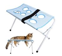 Dog Grooming Sling | Breathable Scratch-Proof Mesh Table - Dog Holder For Nail Trimming - For Pet Kitten Small Medium Wide Home Bathing Haircut Griffe Teeth Ear Eye Care