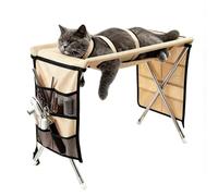 Dog Grooming Table - Detachable Stainless Steel Pet Grooming Bed | Anti Scratch And Bite Restraint Design | Small Dog Grooming Hammock For Nail Trimming, Bathing, Hair Care And Home Pet Care