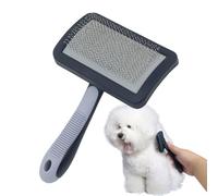 Dog Hair Brush, Dog Brush Dematting Comb, 4.72x6.46 Inches, Ergonomically Undercoat Tool, Massaging Cat Grooming Tools, Pet Supplies for Long and Short Haired Pets
