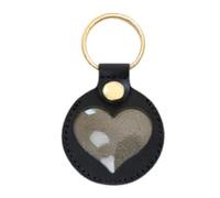 Dog Hair Key Chain - Heart Shape Memorial Pendant Charm Collection