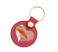 Dog Hair Key Chain - Heart Shape Memorial Pendant Charm Collection