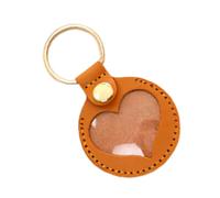 Dog Hair Pendant, Heart Shaped Keychain, Keepsake Keyring with Dog Hairs Storage, Memorial Keychain with Cute Design, Accessory Tool, Dogs Hair Keychains for Purse Backpack Bag Collection Use