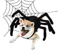 Dog Halloween Costumes Scary Spider - Comfortable Adjustable Outfits Dog | Dog Spider Costume for Party Carnivals Club Activities Daily | Indoor Outdoor Holiday Birthday Home Stage Performance Dog