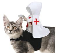 Dog Halween Clothes - Crusader Knight Style Costume pour animaux de compagnie, Costume de cosplay médiéval | Vêtements canins sur le thème de l'armure festive, vêtements de fête, garde-robe de théâtre
