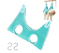 Dog Hammock for Grooming Mesh Escape-Proof Non - Slip Restraint Harness | Cat Grooming Hammock for Bathing Ear Teeth Cleaning Home Pet Store Cattery