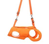 Dog Harness, Adjustable Support Sling, Flexible Assisted Walking Strap, Comfortable Mobility Aid for Outdoor Use, Elderly Dogs, Paralysis Recovery, Disabled Pets Orange