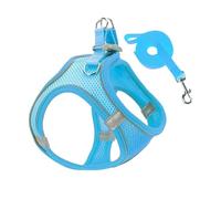 Dog Harness and Leashes Set - Reflective No Choke Pet Vest Harness | Escape Proof Adjustable Soft Mesh Puppy Harnesses and Leash Set with Reflective Straps, Breathable Cat Dog Vest for Training