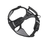 Dog Harness - Laisse en Corde pour Chien avec Harnais Anti-Traction, Ensemble De Promenade Réfléchissant Ajustable | Équipement De Randonnée Vélo Camping | pour Chiens Moyens Grands Petits Outdoor