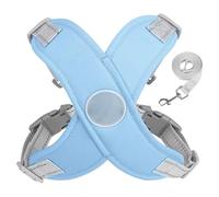 Dog Harness, No Pull Control, 132g Adjustable Fit Design, Reflective Safety Straps, Comfortable Training Gear for Authentic Outdoor Use, Large Breed Support, Night Walking Hiking