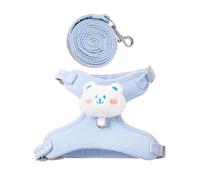 Dog Harness | with Plush Charm Breathable Soft Lightweight No Pull Vest | Walking Dog Training Harness Vest For Puppy Kitten Small Medium Walking | Camping Hunting Running