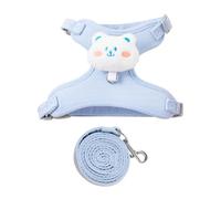 Dog Harness | with Plush Charm Breathable Soft Lightweight No Pull Vest | Walking Dog Training Harness Vest For Puppy Kitten Small Medium Walking | Camping Hunting Running