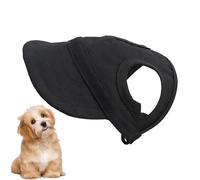 Dog Hat, Sun Protection Puppy Hat, Adjustable Drawstring Breathable Lightweight Design with Ear Holes, Comfortable Fit, Pet Headwear for Hot Weather Walks, Travel and Beach Days