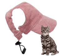 Dog Hat - Velvet 8,27 pouces | Dog Bucket Hat with Adjustable Design, Beach, Outdoor | Hats with Ear Holes, Sunbonnet for Small Medium Large Pets, Hiking, Walking, Travel
