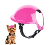 Dog Helmet | with Ear Holes Decorative Adjustable Hat | Outdoor Small Breed Bike Helmet | for Puppy Kitten Indoor Garden Travel Costume Walking Picnic Camping Biking Home Outdoor School Boys Room